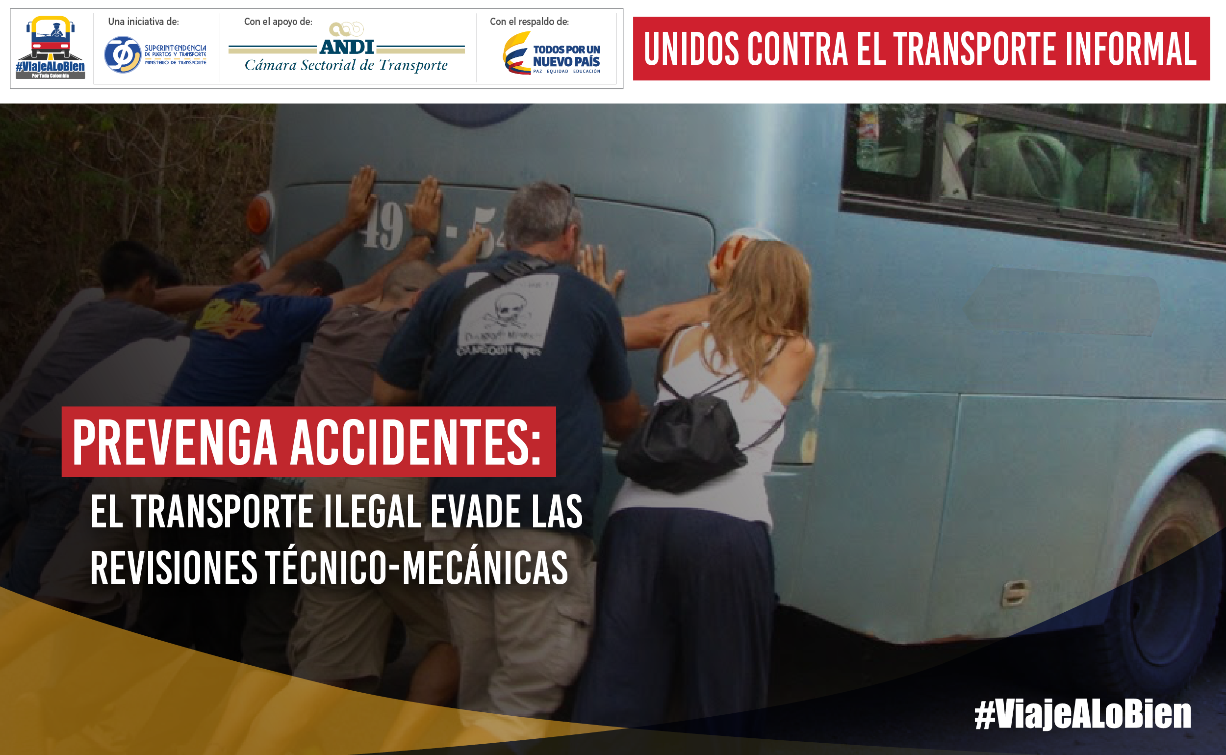 En este momento estás viendo Prevenga accidentes: El transporte ilegal evade las revisiones Técnico-Mecánicas