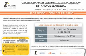 Lee más sobre el artículo Reuniones de Socialización_Algarrobo – Loma del Balsamo