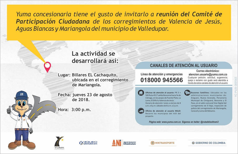 En este momento estás viendo Invitación Comités de participación Ciudadana_Valledupar