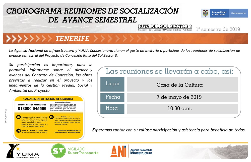 En este momento estás viendo Socialización de avance semestral Tenerife