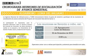 Lee más sobre el artículo Socialización de avance semestral Algarrobo