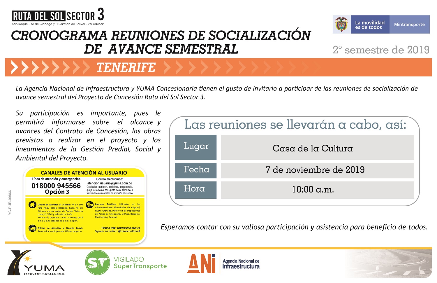 En este momento estás viendo Socialización de avance Semestral Tenerife