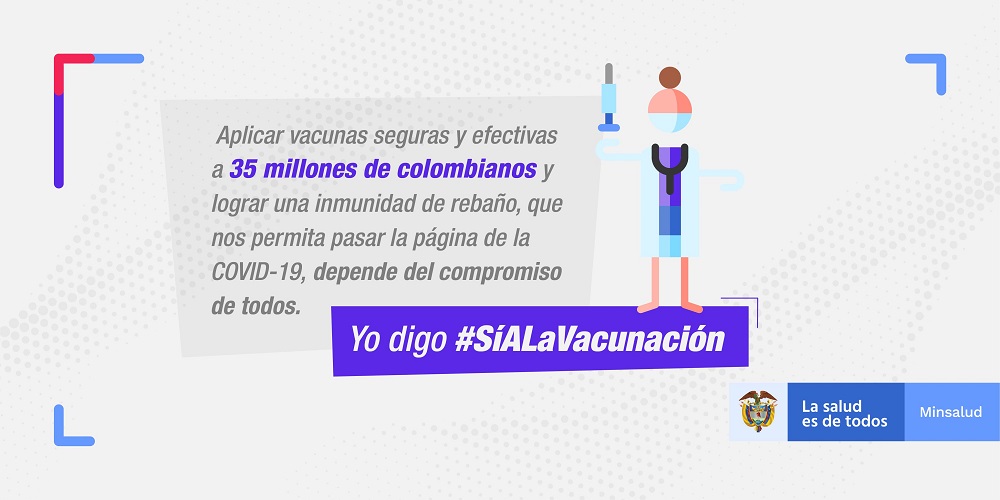 En este momento estás viendo Aplicar vacunas seguras y efectivas a 35 millones de colombianos