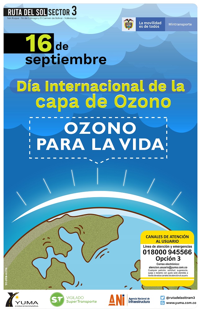 En este momento estás viendo Día Internacional de la capa de ozono