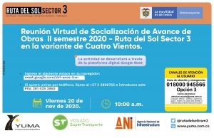 Lee más sobre el artículo Reunión virtual de socialización de avance de obras II semestre 2020.