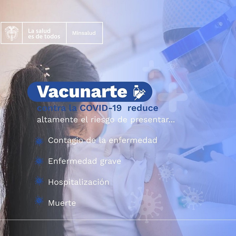 En este momento estás viendo Vacunarte contra la COVID-19 hace que reduzcas las probabilidades de contagio…