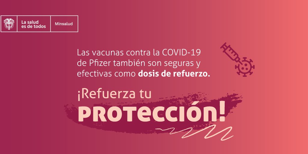 En este momento estás viendo Las vacunas de refuerzo elevan el nivel de protección y reducen el riesgo de COVID-19 severo. Acércate al punto de vacunación más cercano y #RefuerzaTuProtección