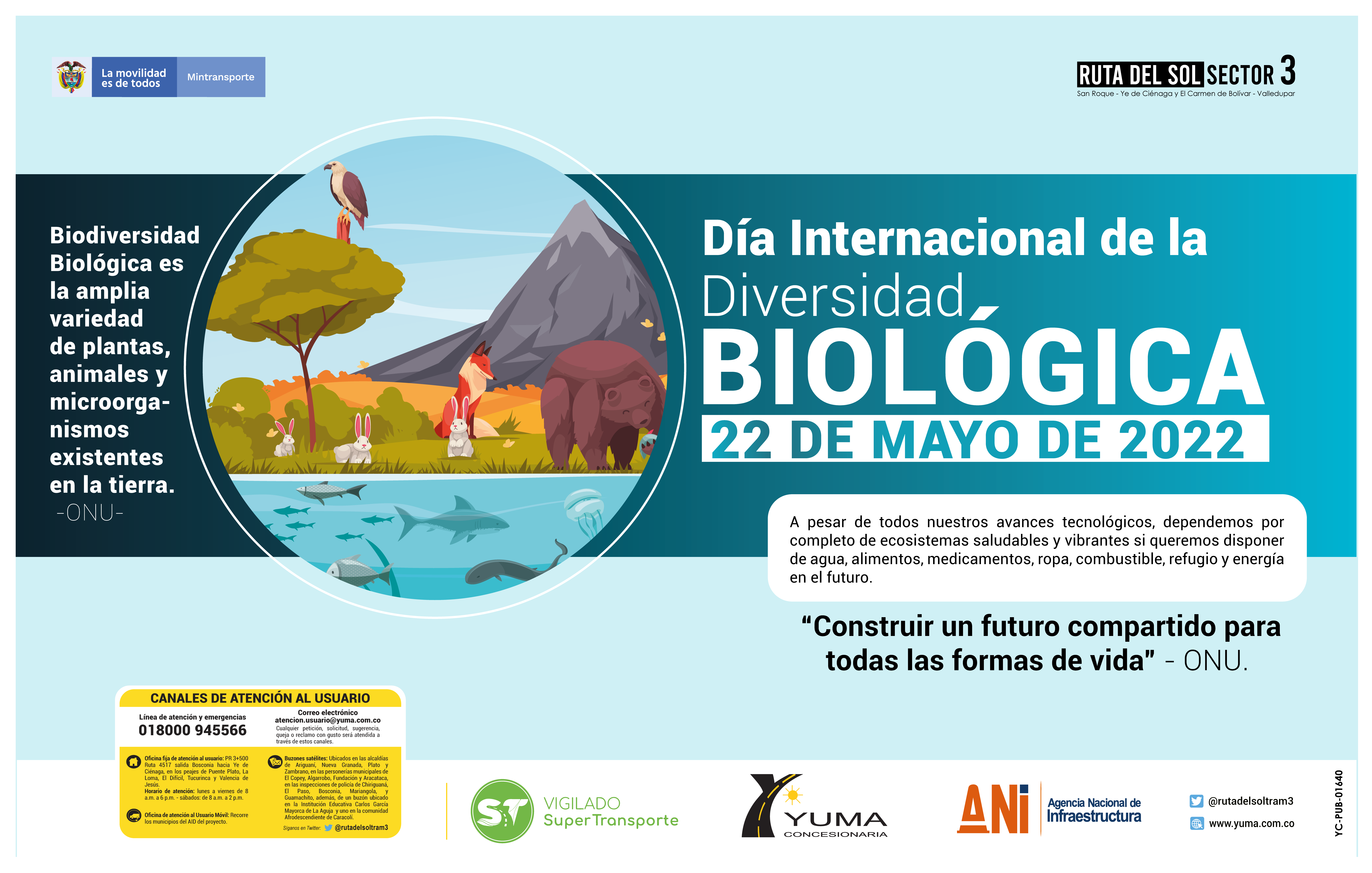 En este momento estás viendo Dia internacional de la Diversidad Biológica 22 Mayo 2022
