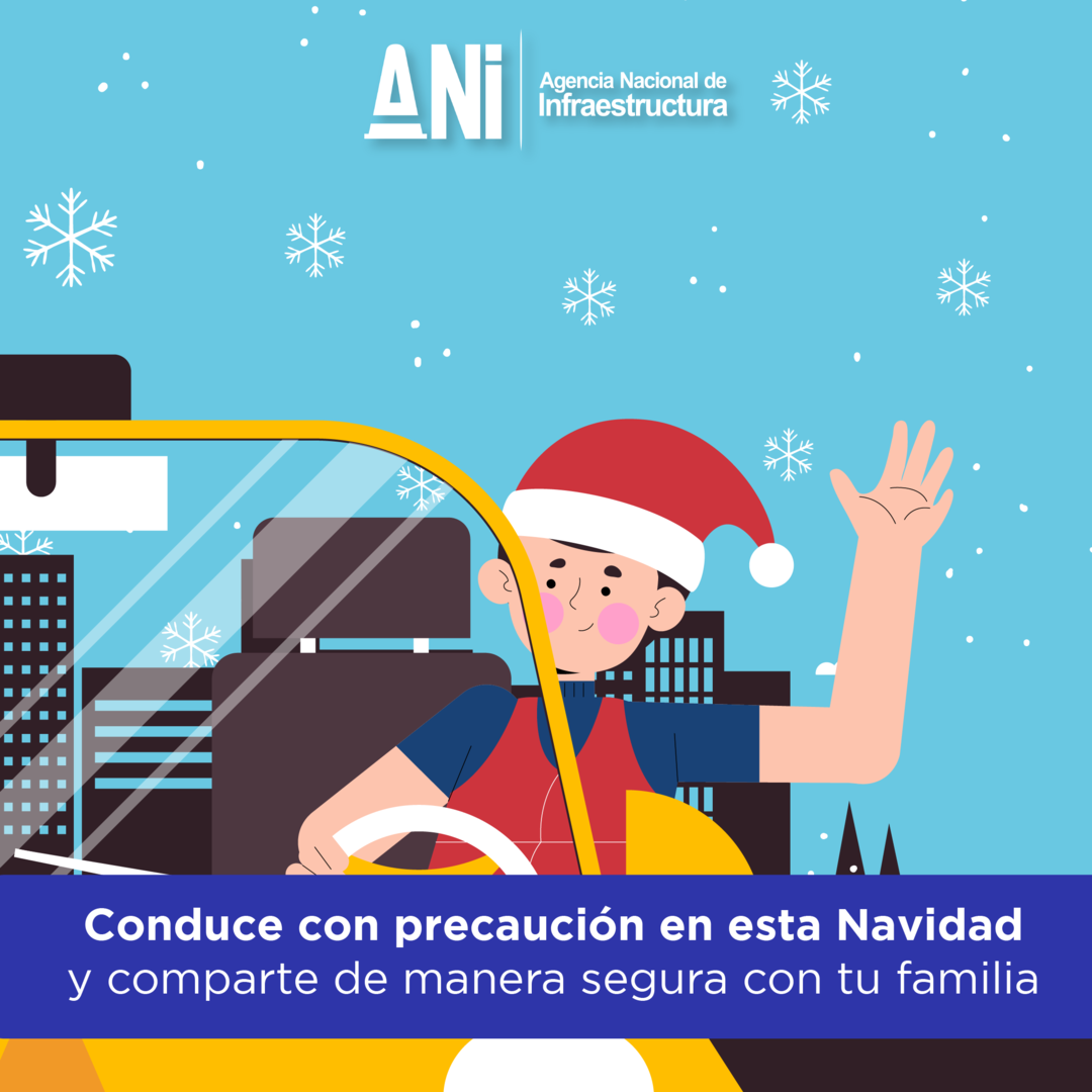 En este momento estás viendo Conduce con precaución en esta navidad y comparte de manera segura con tu familia.