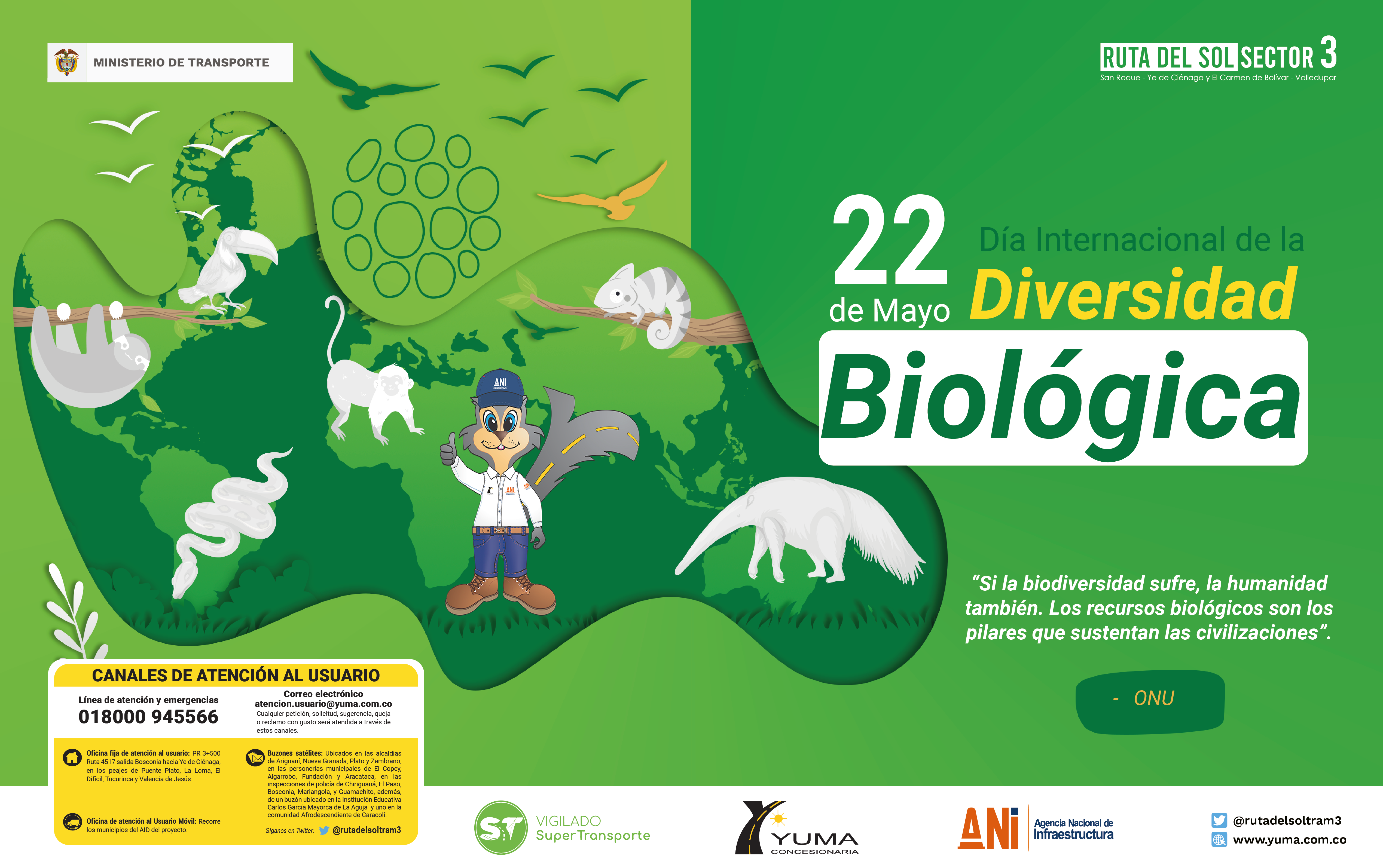 En este momento estás viendo 22 de mayo día internacional de la diversidad biológica