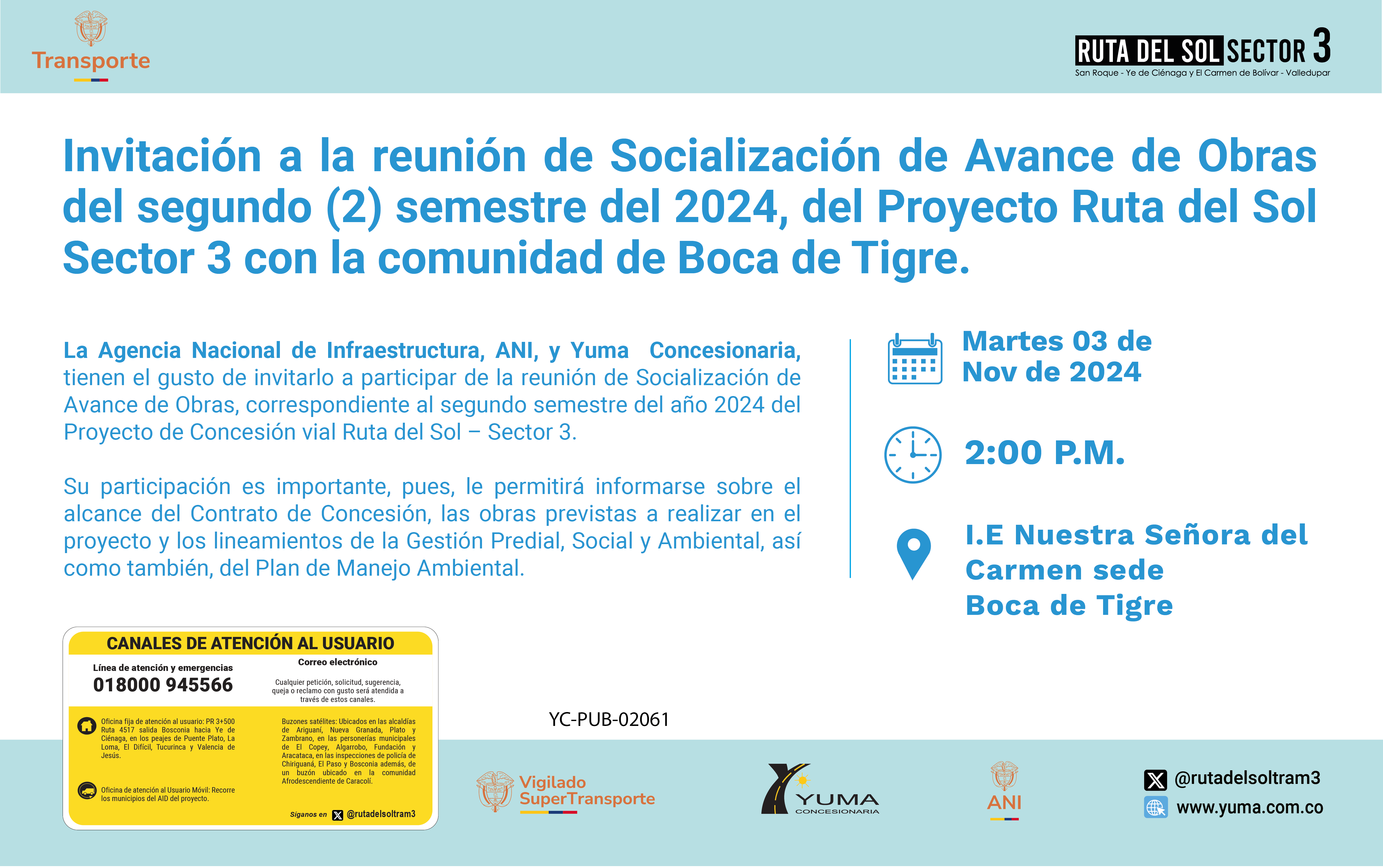 En este momento estás viendo Socialización de Obras – #BocaDeTigre