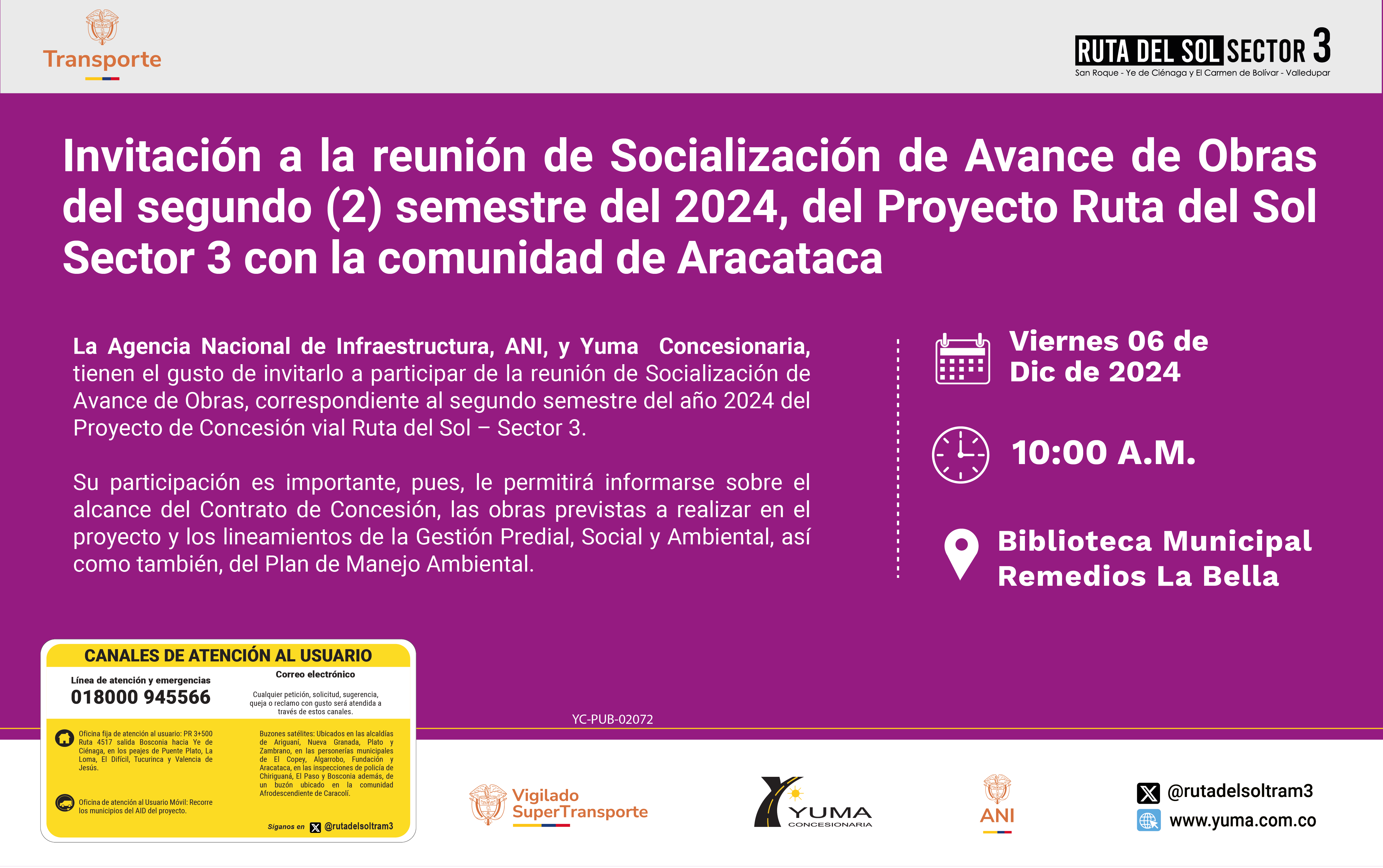 Lee más sobre el artículo Socialización de Obras – #Aracataca