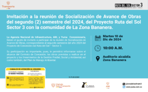 Lee más sobre el artículo Socialización de Obras – #ZonaBananera