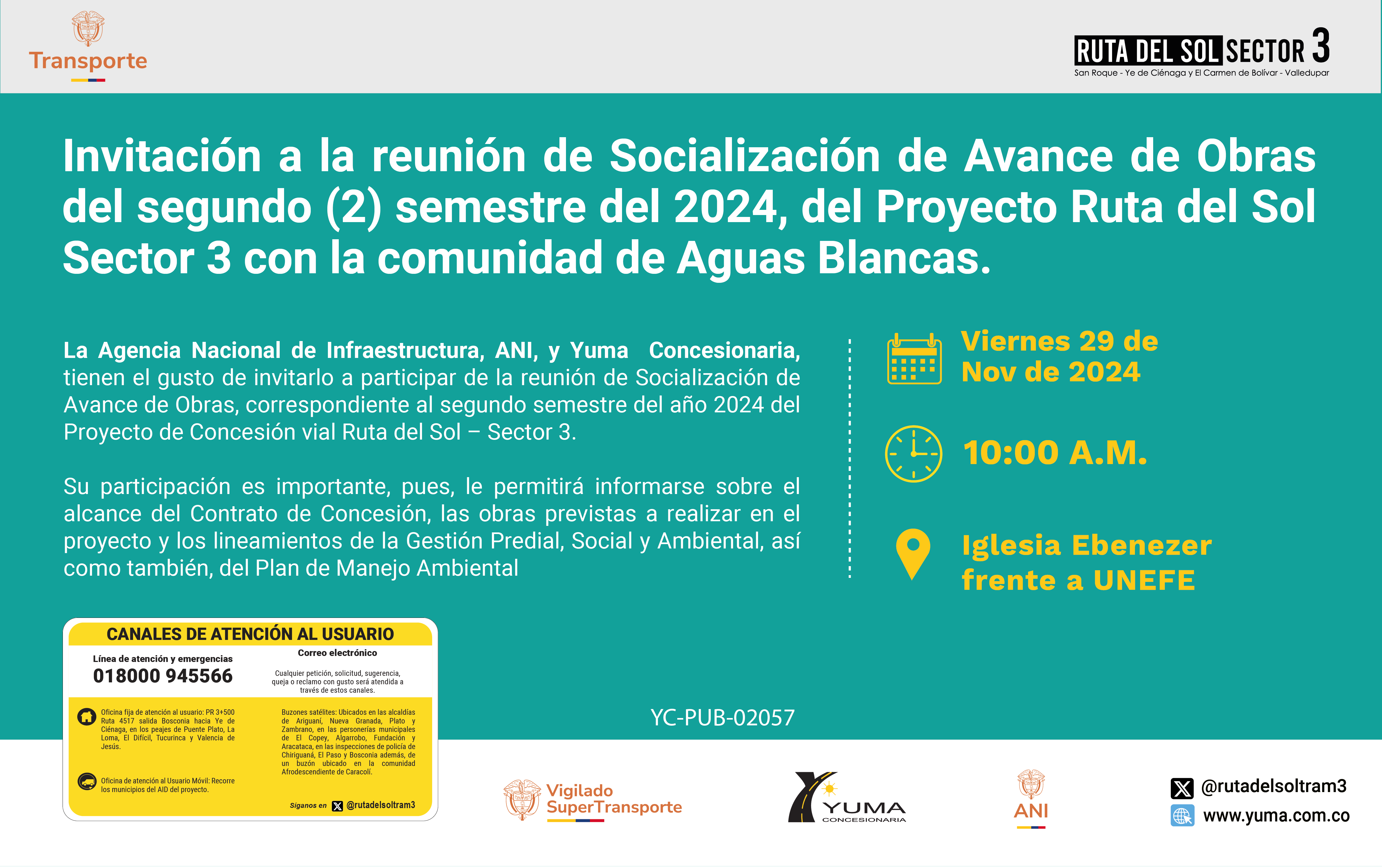 Lee más sobre el artículo Socialización de Obras – #AguasBlancas