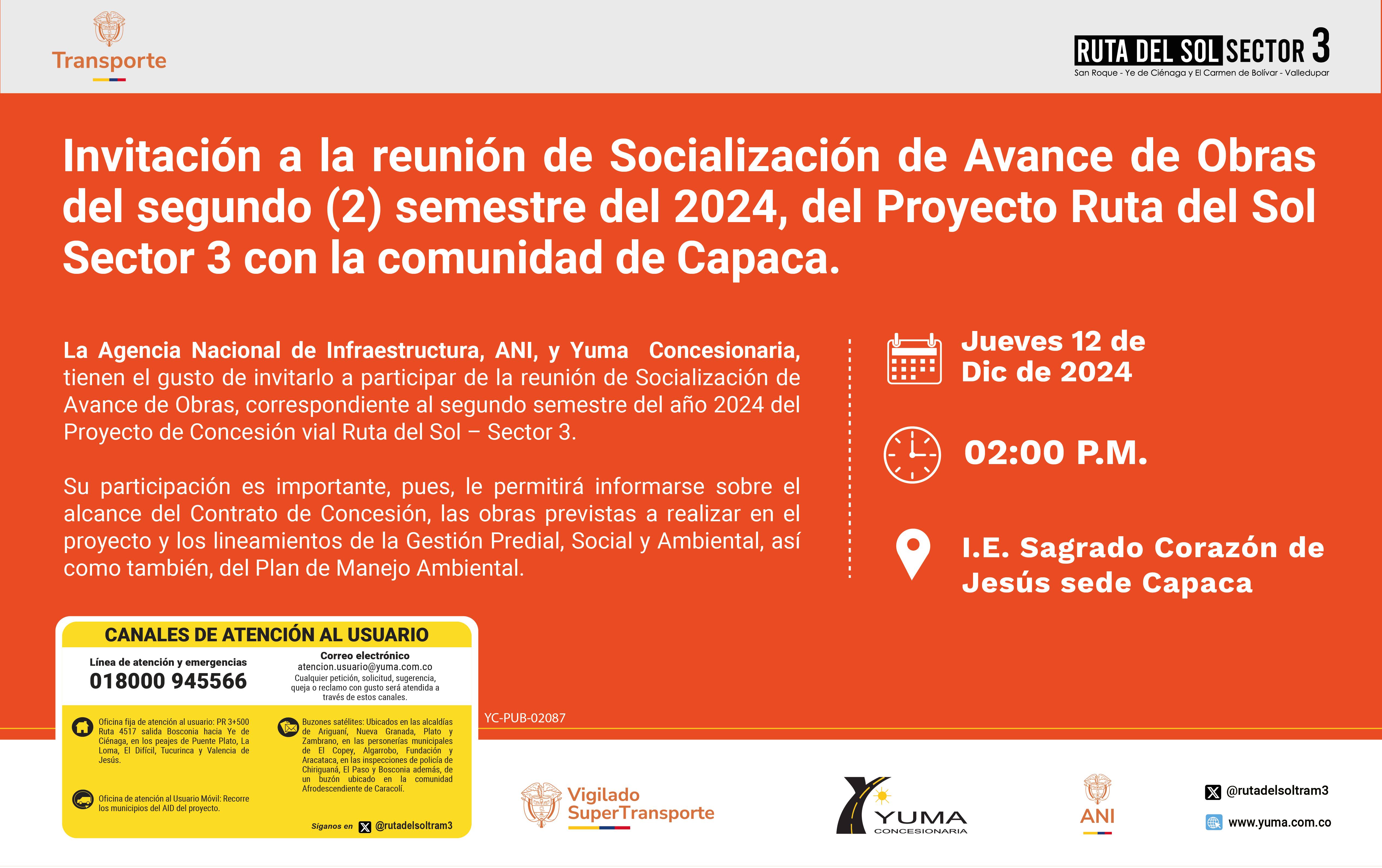 Lee más sobre el artículo Socialización de Obras #capaca