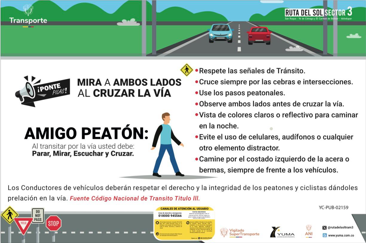 Lee más sobre el artículo ¡Amigo Peatón!