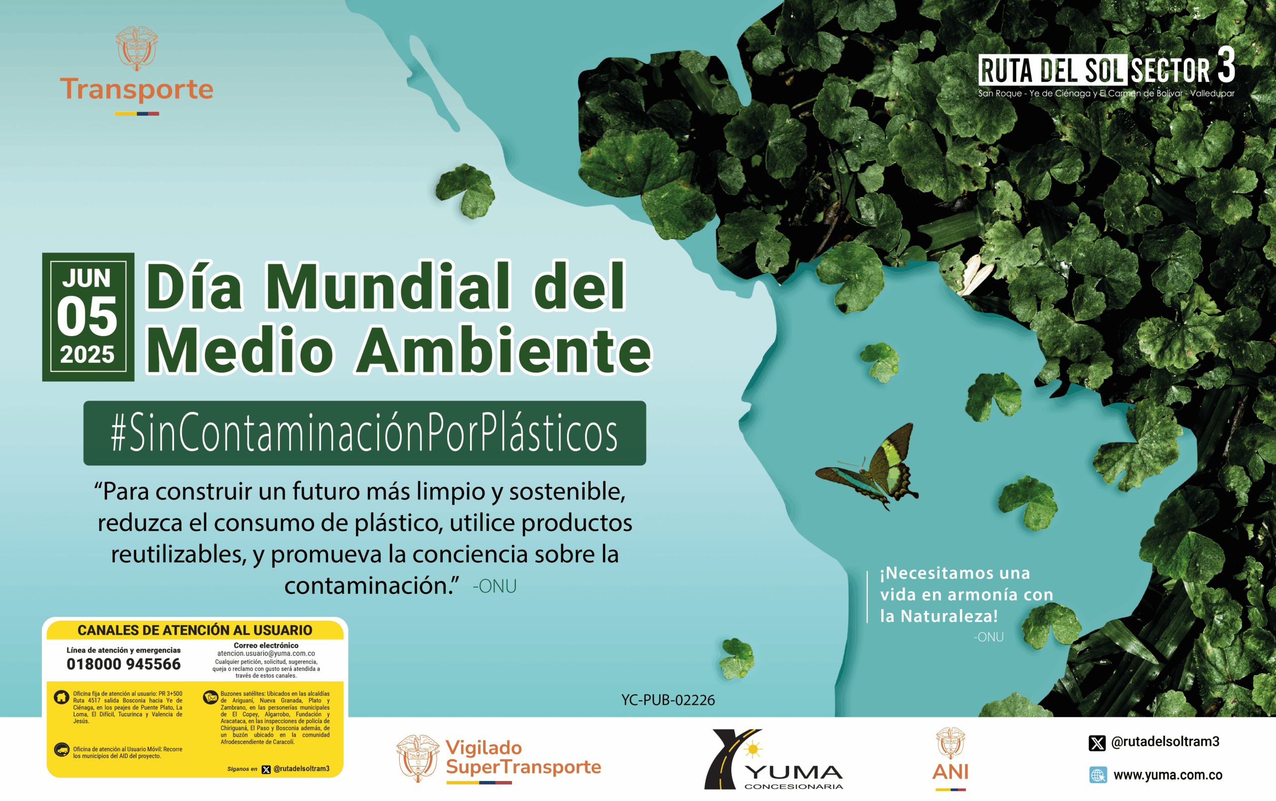 Lee más sobre el artículo 05 de Junio Día Mundial del Medio Ambiente