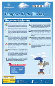 Lee más sobre el artículo RECOMENDACIONES PARA COMUNIDADES EN EPOCA DE LLUVIAS