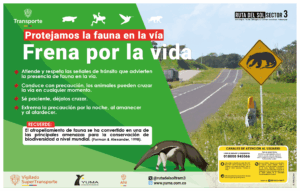 Lee más sobre el artículo Protejamos la fauna en la vida ¡Frena por la vida!