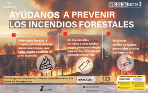 Lee más sobre el artículo AYÚDANOS A PREVENIR LOS INCENDIOS FORESTALES