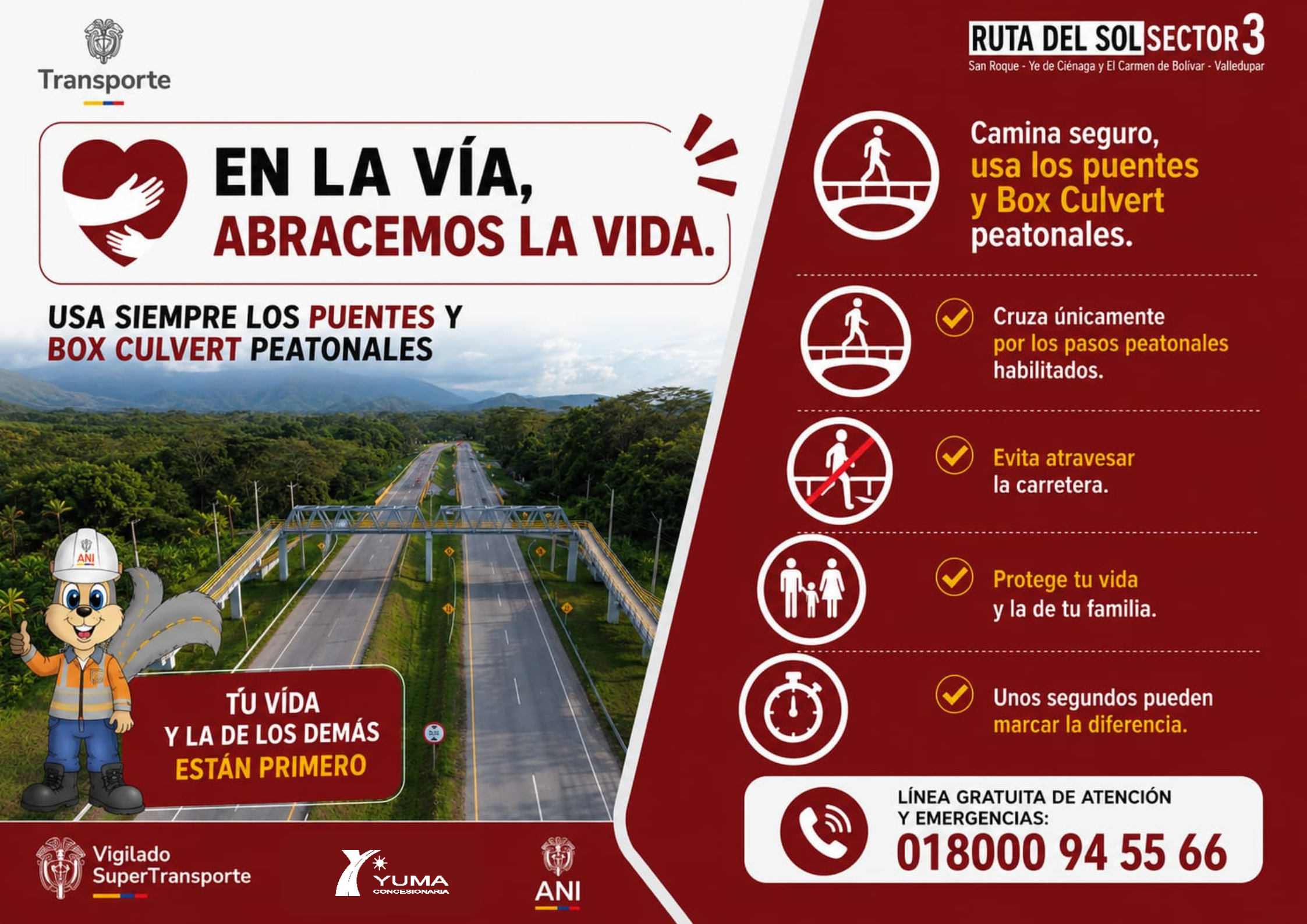 En este momento estás viendo Usa siempre los Puentes y Box Culvert peatonales