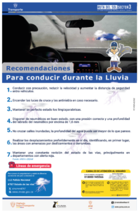 Lee más sobre el artículo Recomendaciones para conducir durante la lluvia
